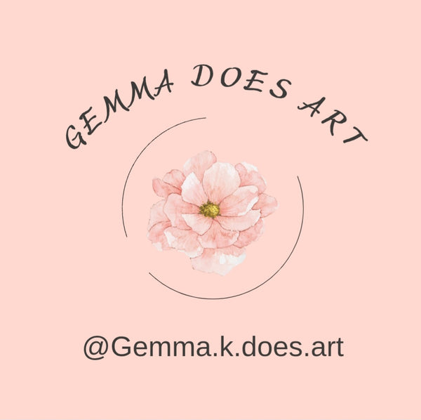 Gemma does art
